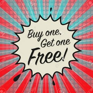 SALE EXTENDED THROUGH NEW YEAR'S!! BUY ONE GET ONE FREE!! Nothing held back!!